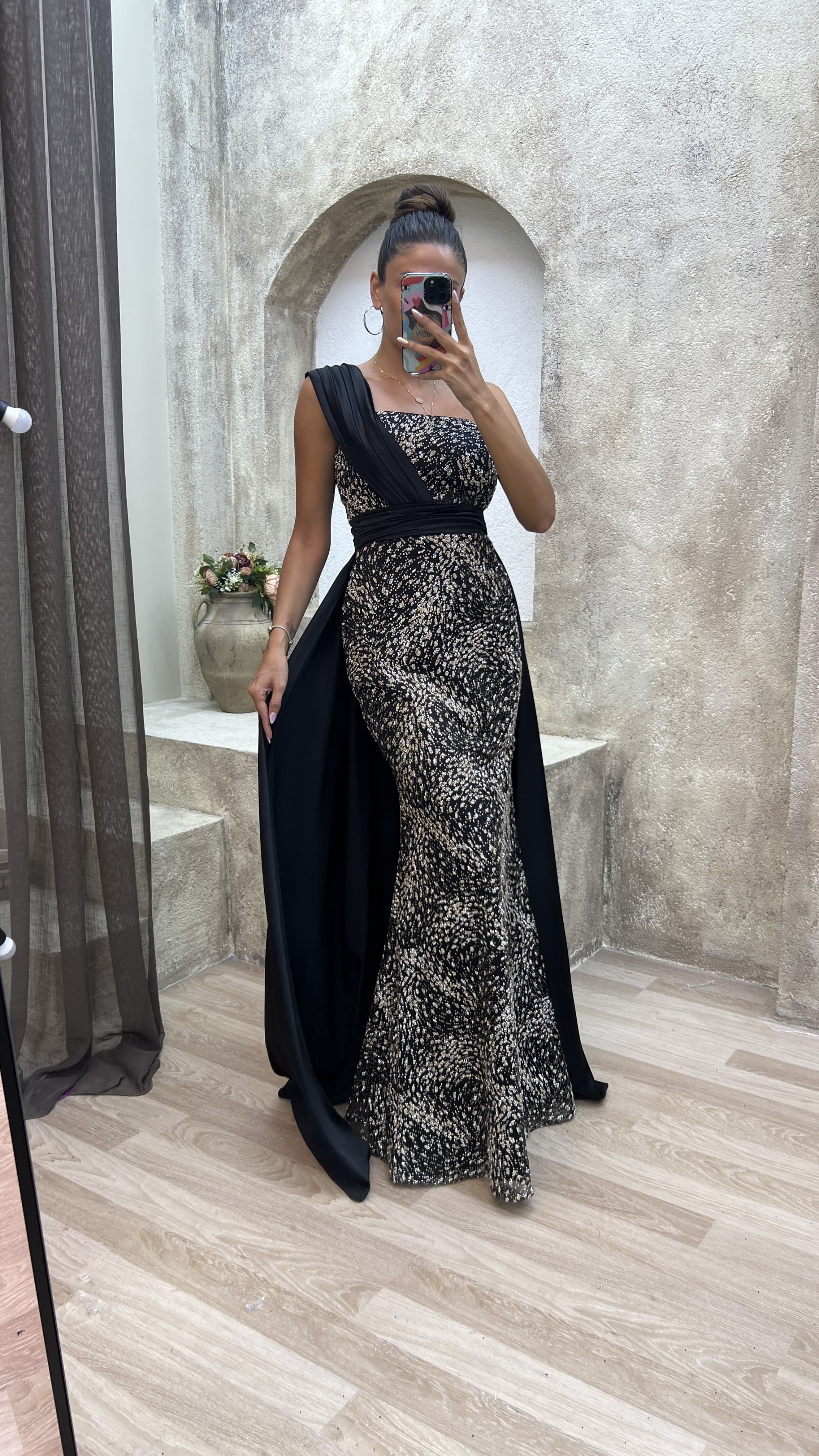 Robe de soirée discount brodée