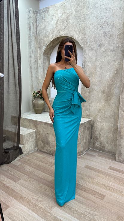 Robe turquoise sale