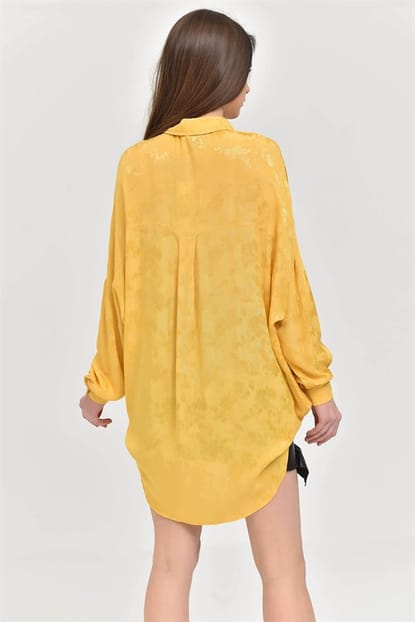 Yellow Bat Sleeve Shirts