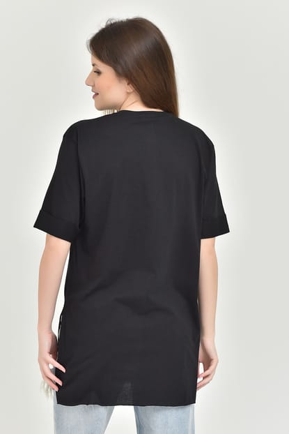 Black Embroidered Shirts