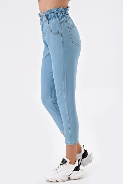 Articulated Wheel Jeans Blue