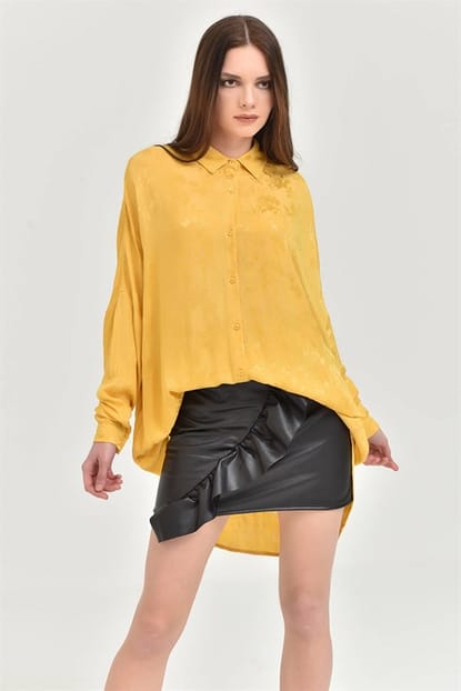 Yellow Bat Sleeve Shirts