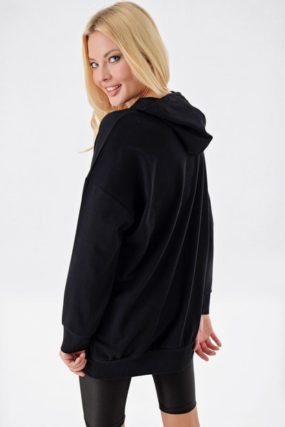 Black Lakers Hooded Sweater